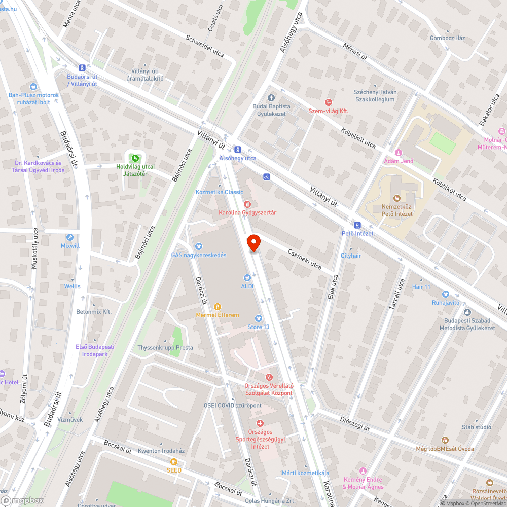 Beszakadas előtt 1 bejelentés helye