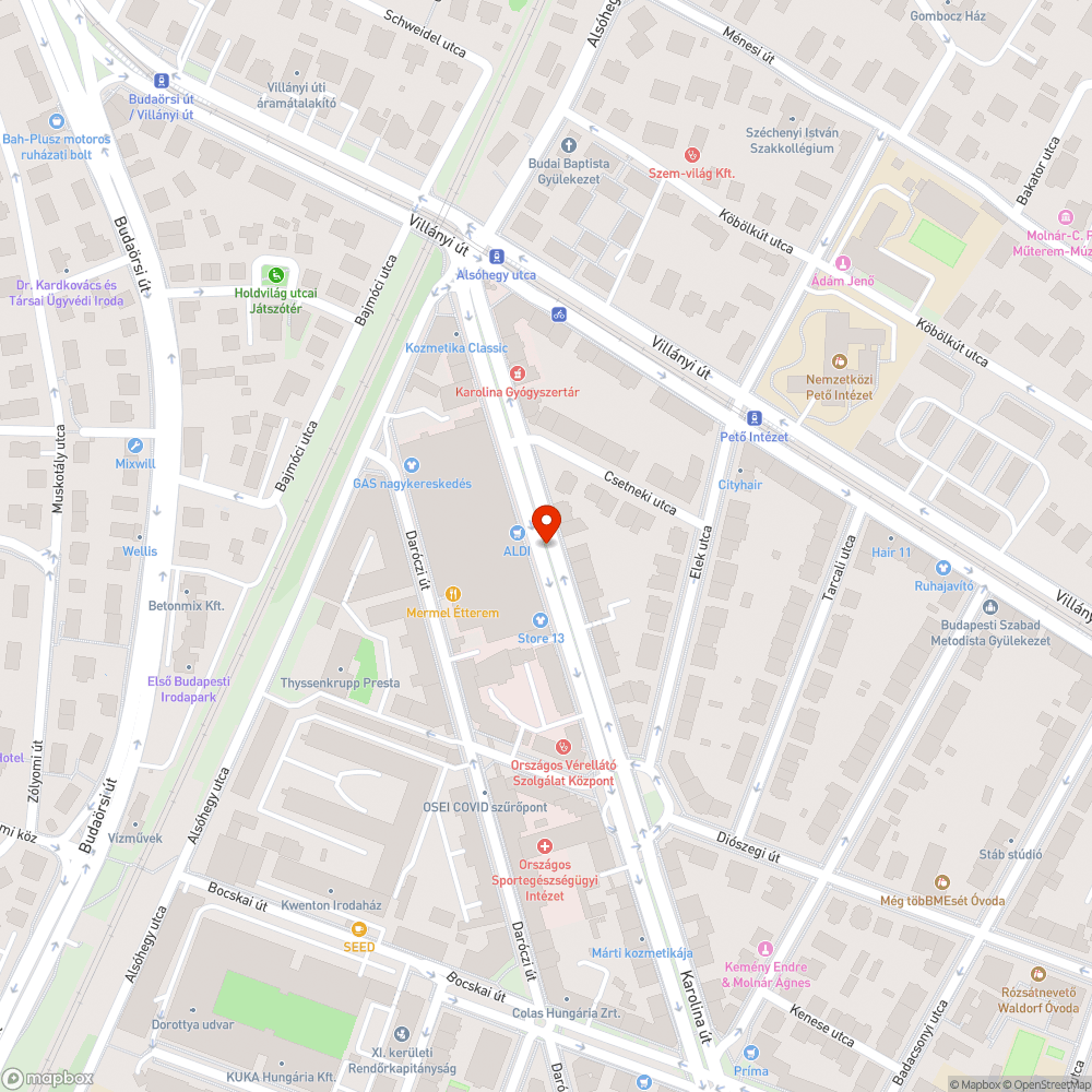 Nincsenek szavak bejelentés helye