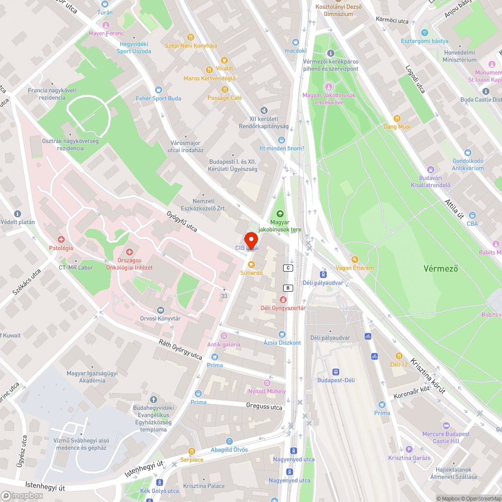 Galambtetem és zacskóban fekália bejelentés helye