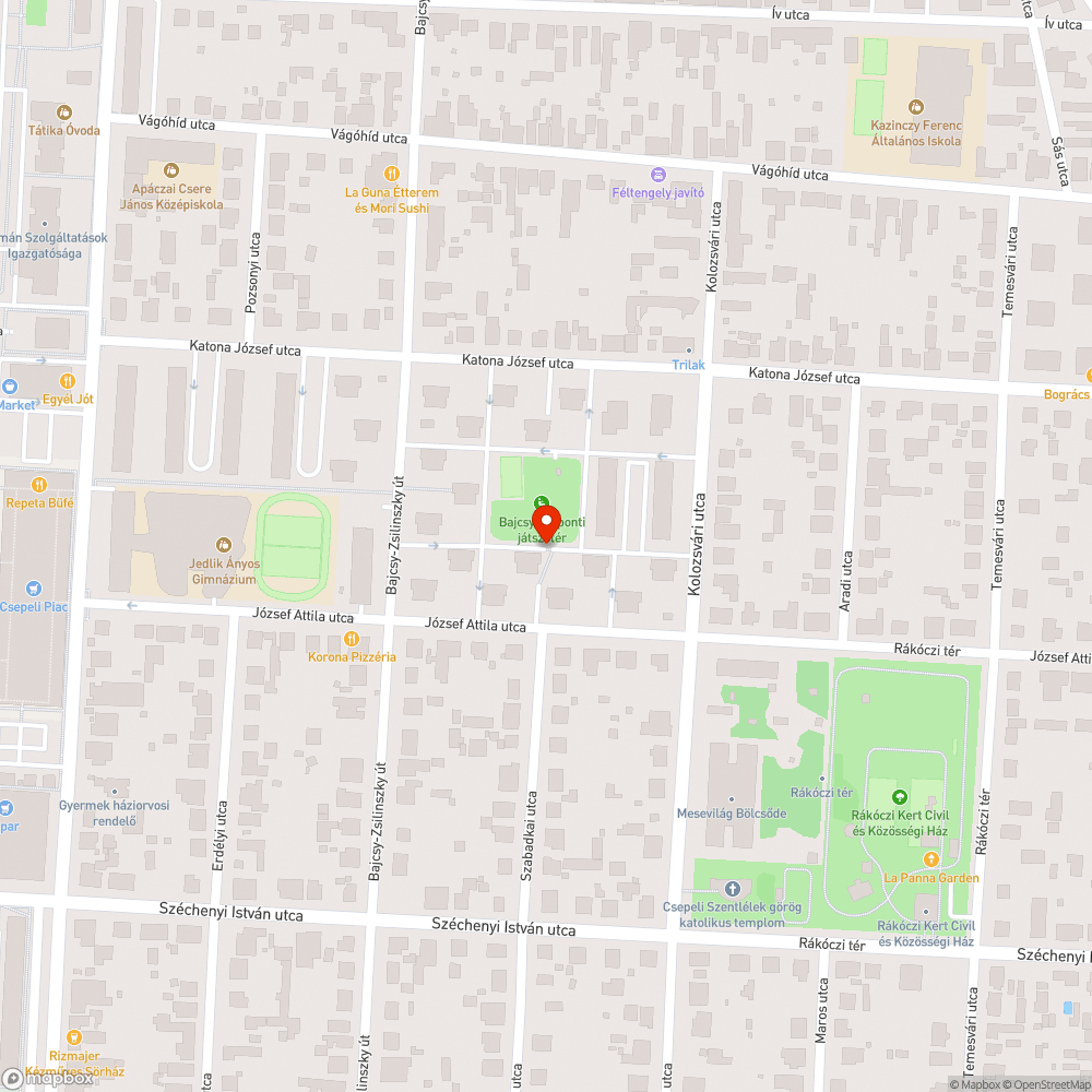 Tönkrement virágláda bejelentés helye