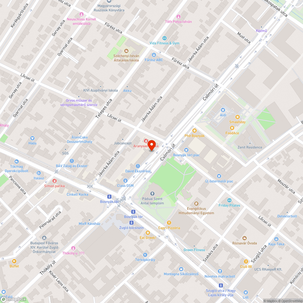 Aknafedél melletti lyuk az aszfaltban bejelentés helye