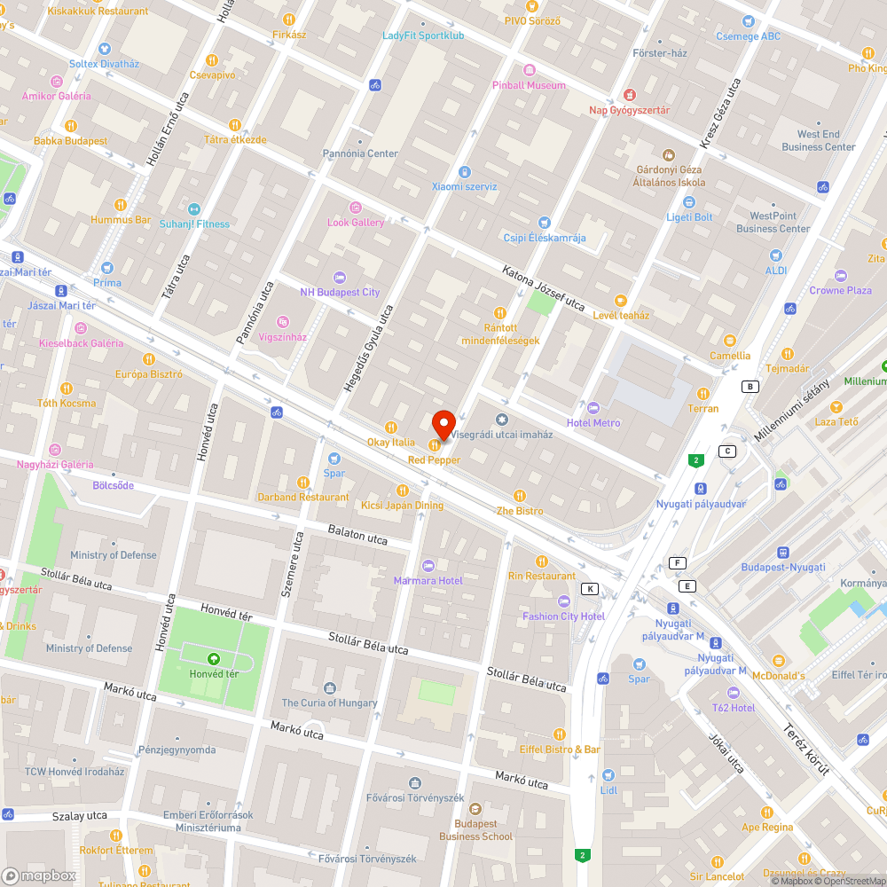 Hiányzó kiegészítő tábla - Visegrádi u. bejelentés helye