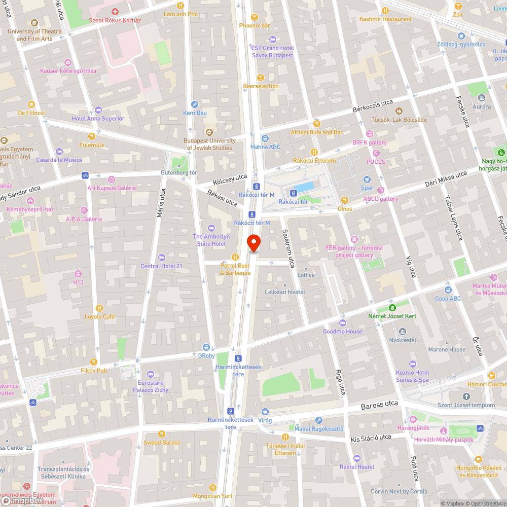 Hiányzó felfestés bejelentés helye