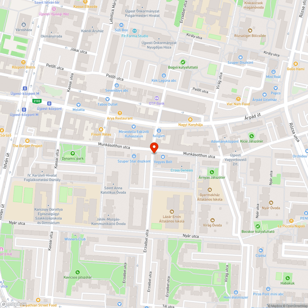 Pocsék állapotú járda bejelentés helye