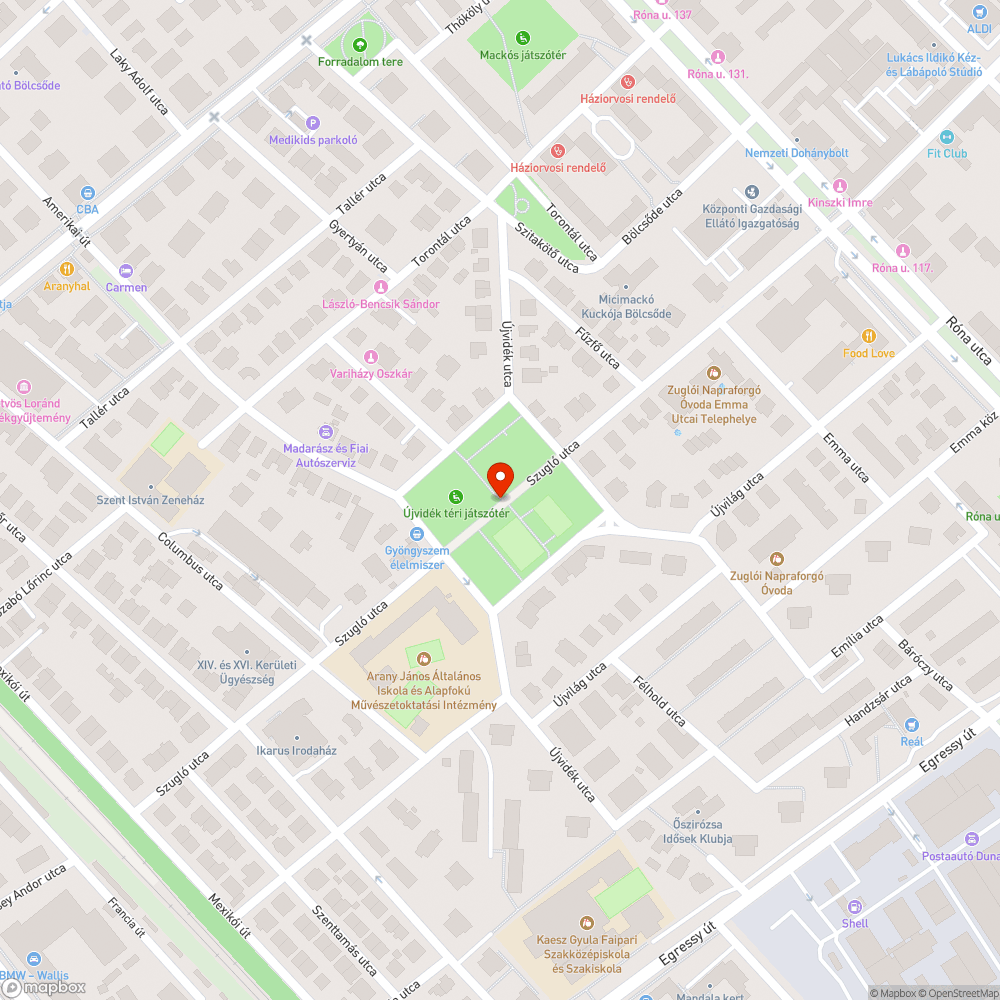 Ürítetlen szemeteskukák bejelentés helye