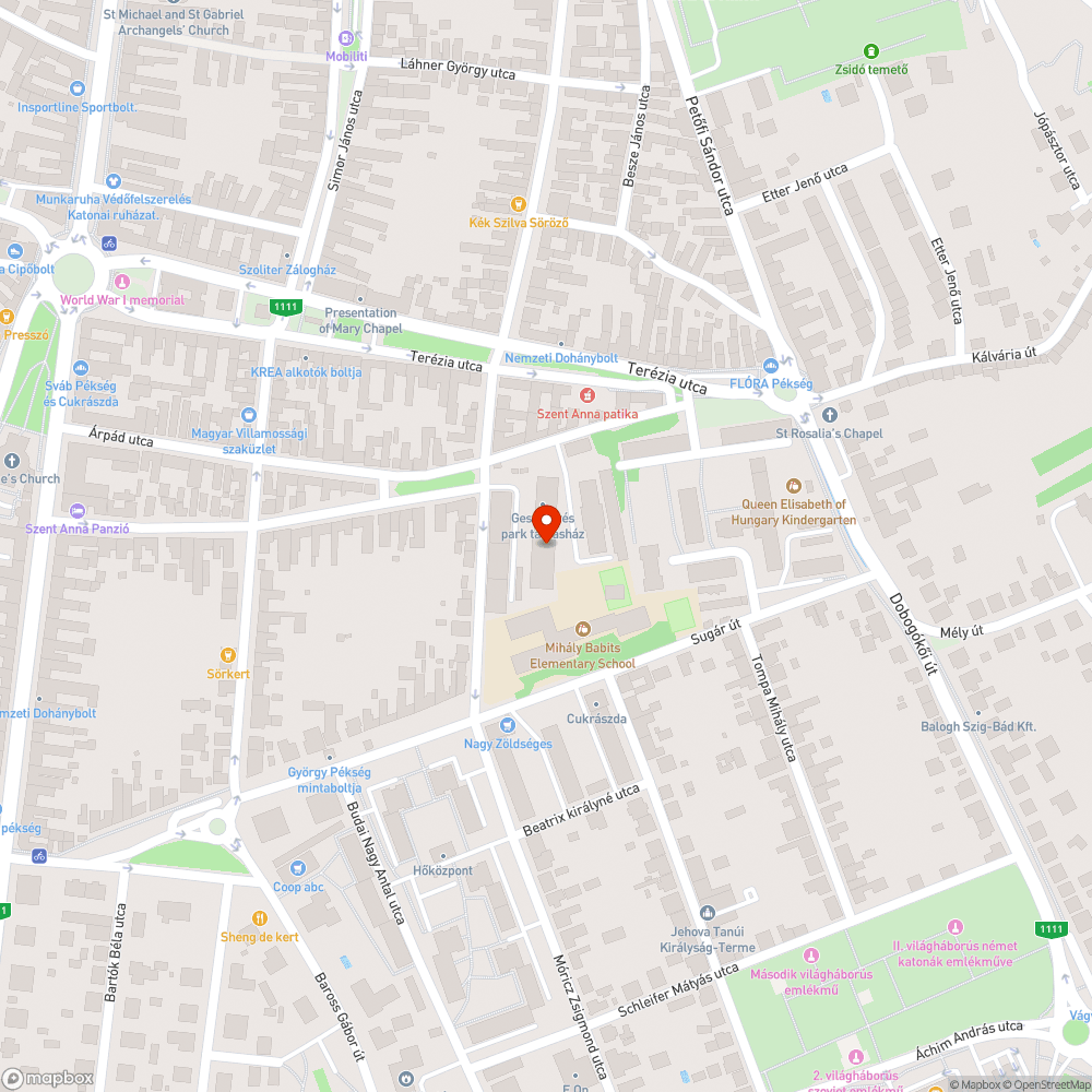 A vezetékes víz minősége Esztergomban bejelentés helye