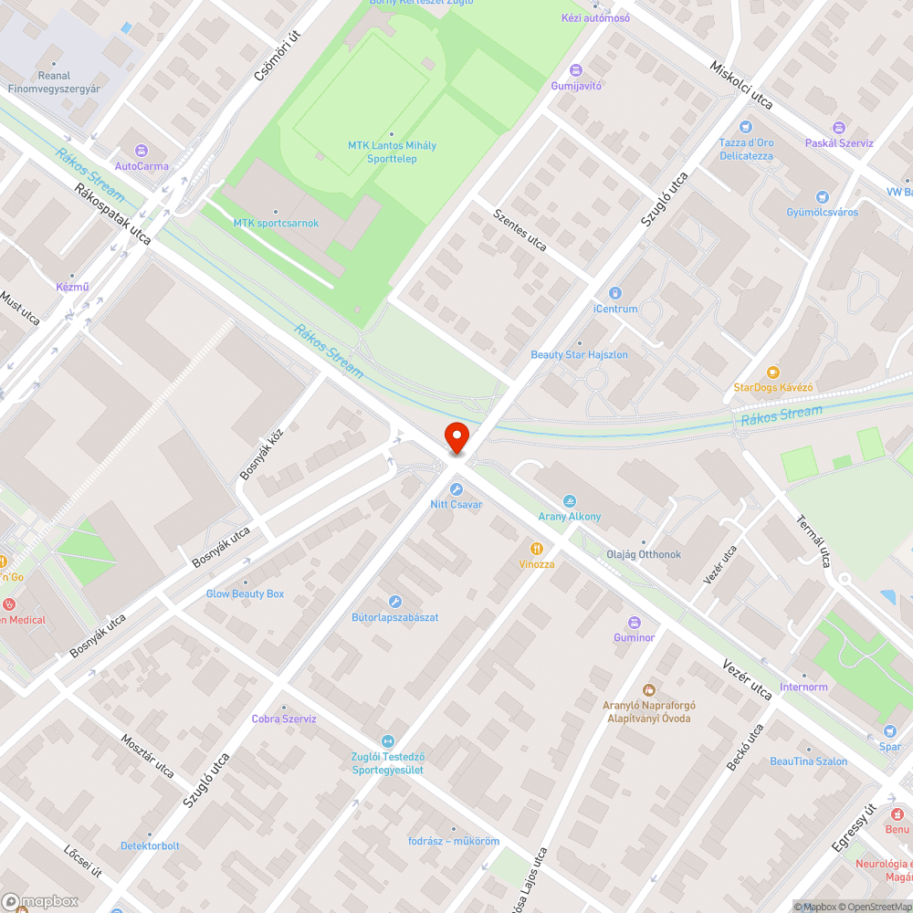 Zebrán pocsolya bejelentés helye