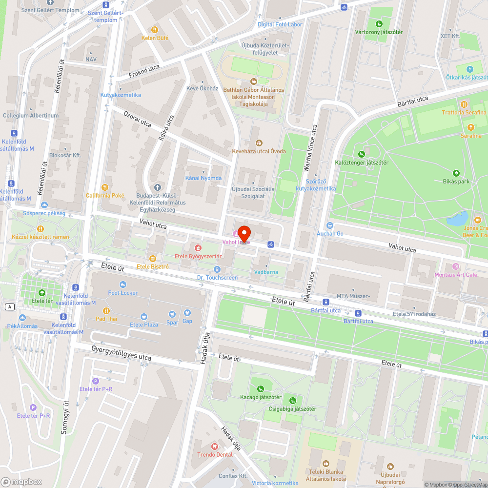 Rendszám nélküli bejelentés helye