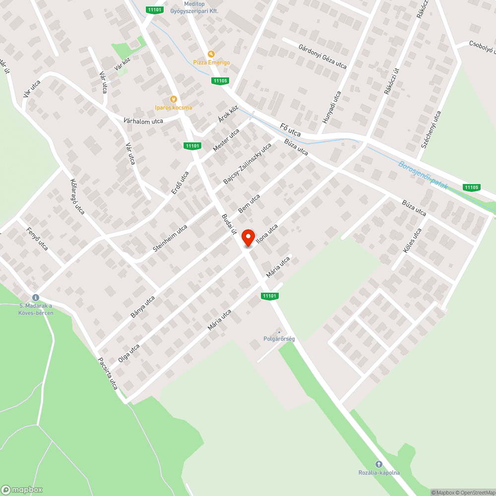 Veszélyes kereszteződés bejelentés helye