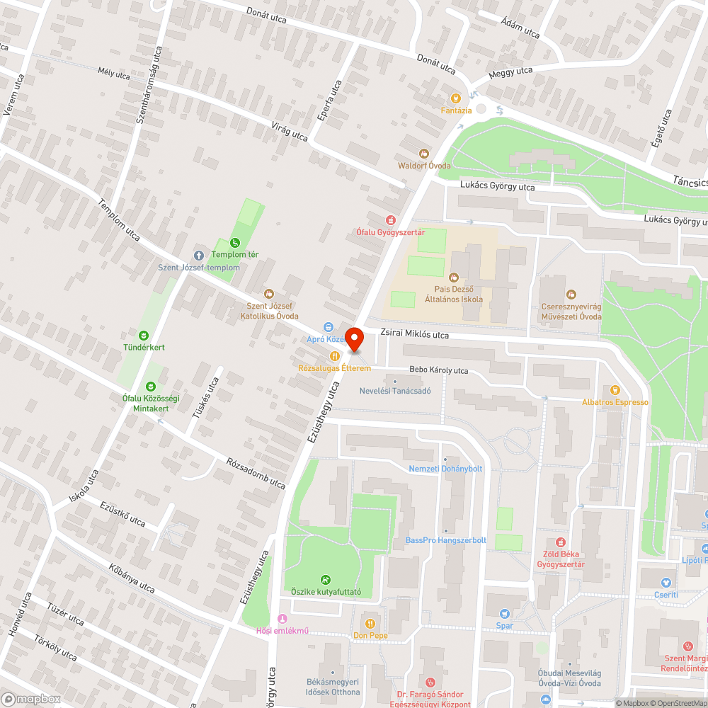 Sérült közműfedlap bejelentés helye