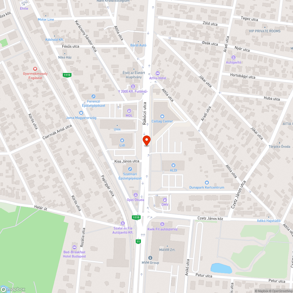 Nagyon hiányzó  gyalogátkelő bejelentés helye