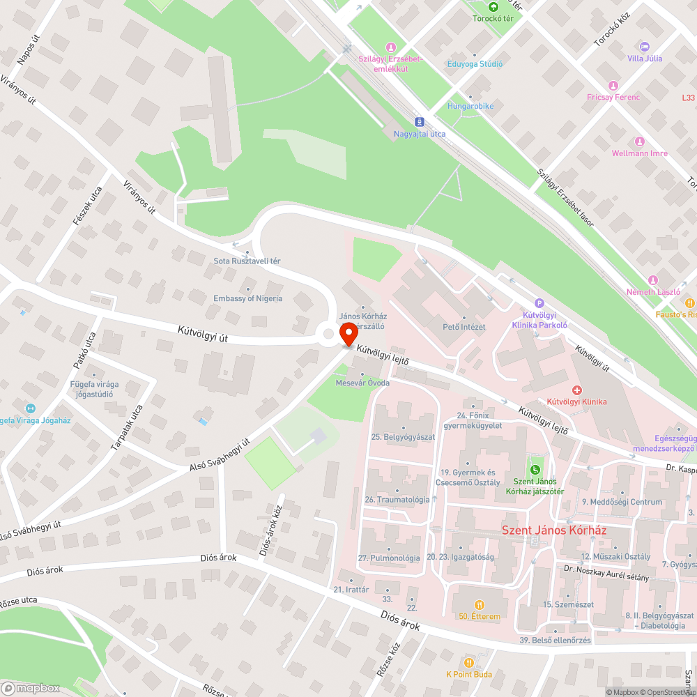 A gyalogátkelőhely biztonságossá tétele bejelentés helye