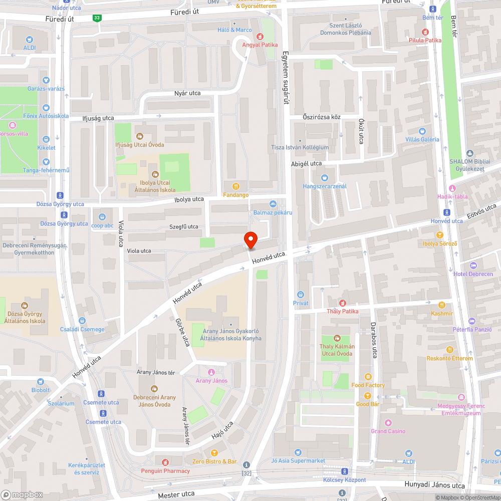 Szabálytalan parkolás bejelentés helye