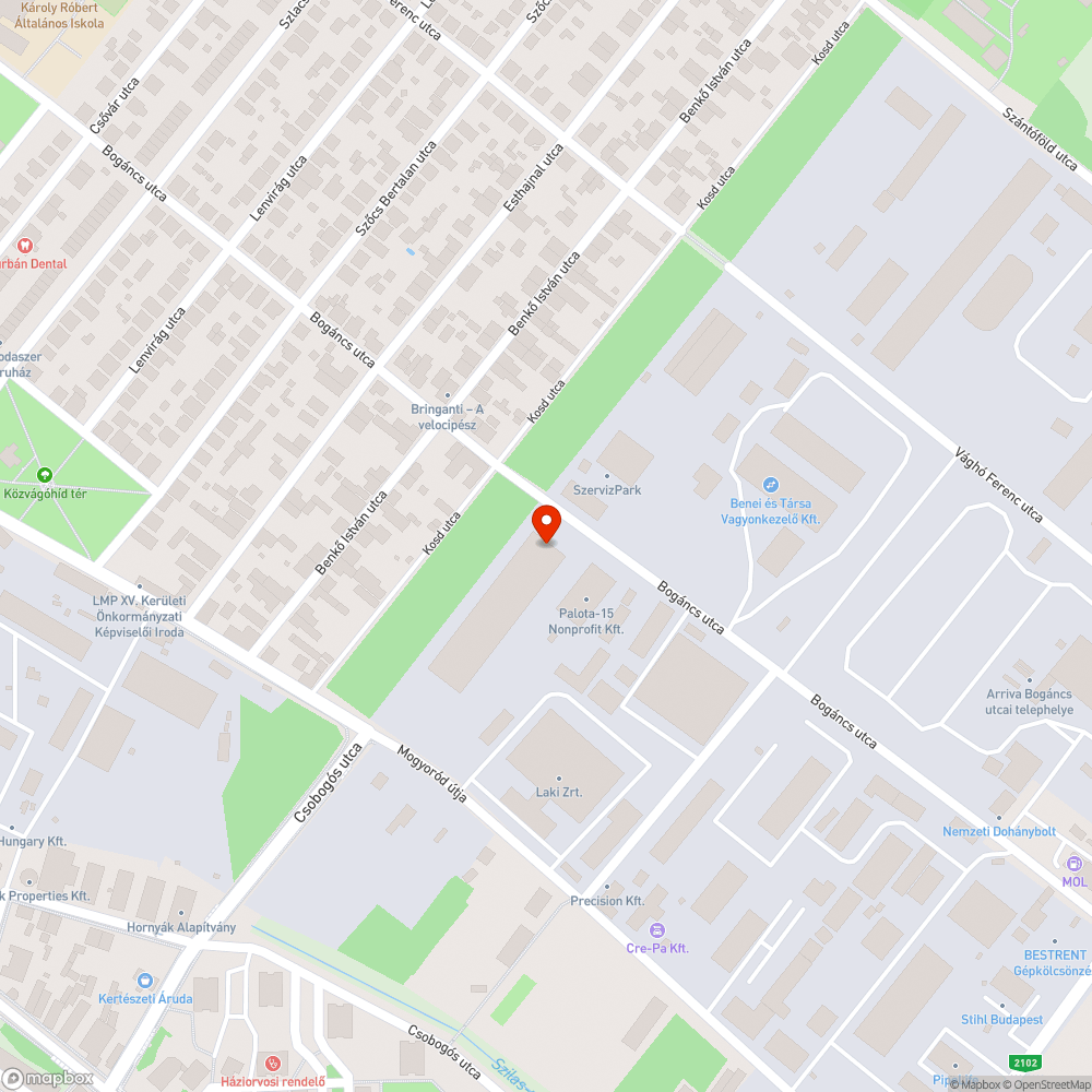 Tűzcsap ereszt bejelentés helye