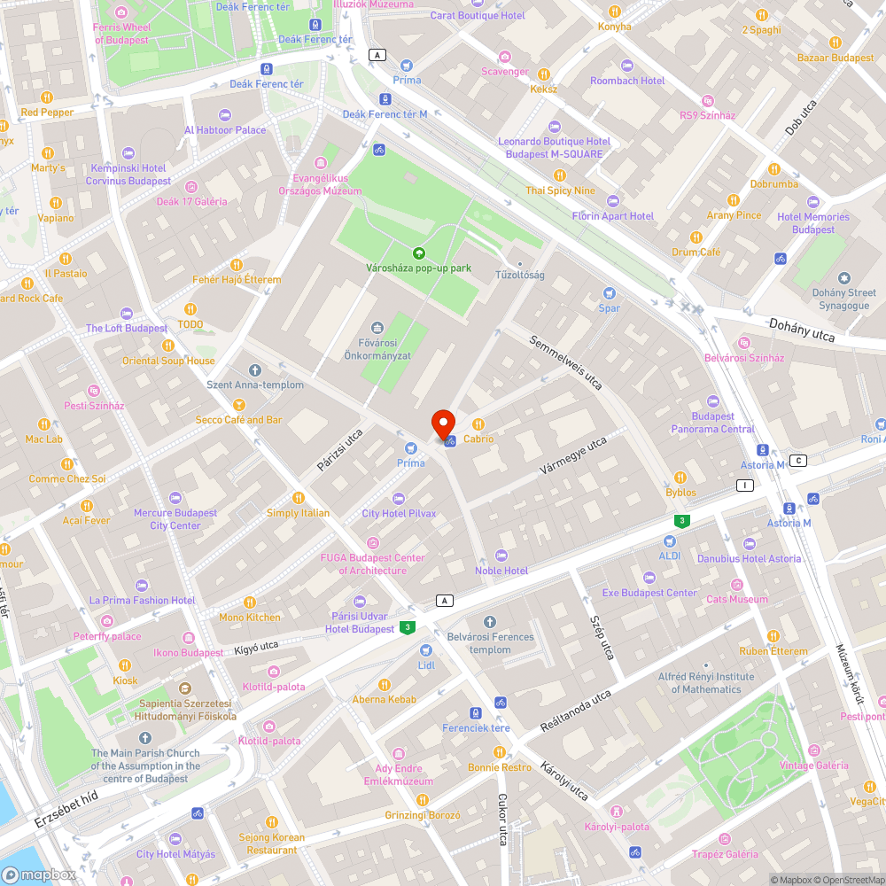 Galambtetem bejelentés helye