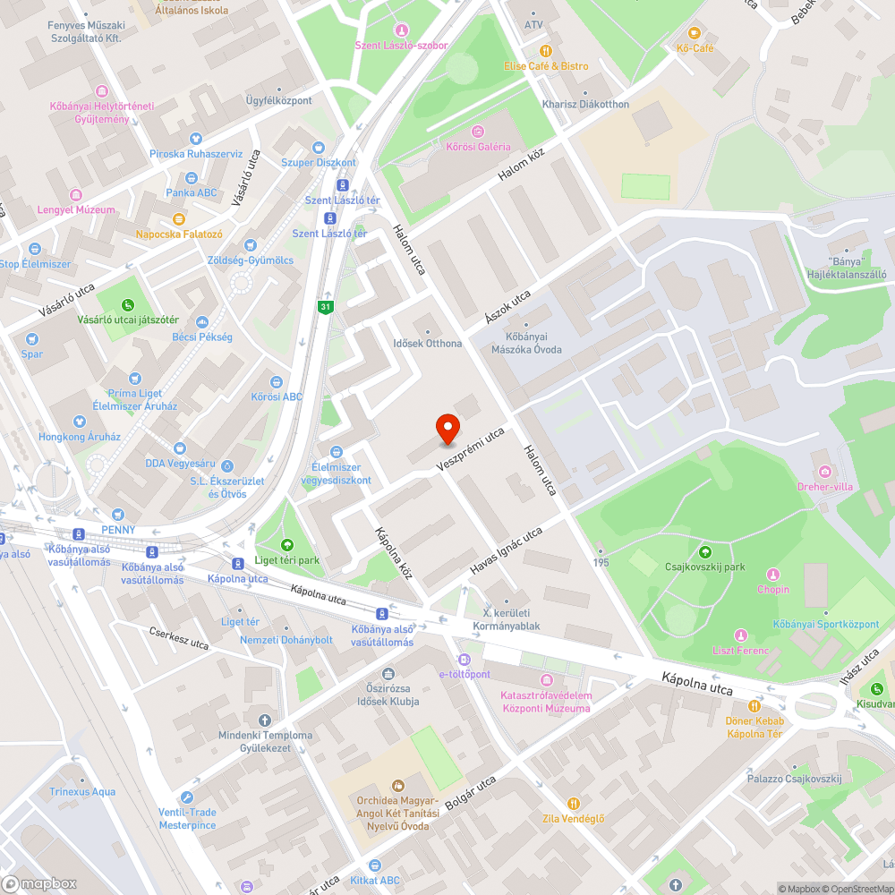 Évek óta parkoló elhagyott járművek bejelentés helye