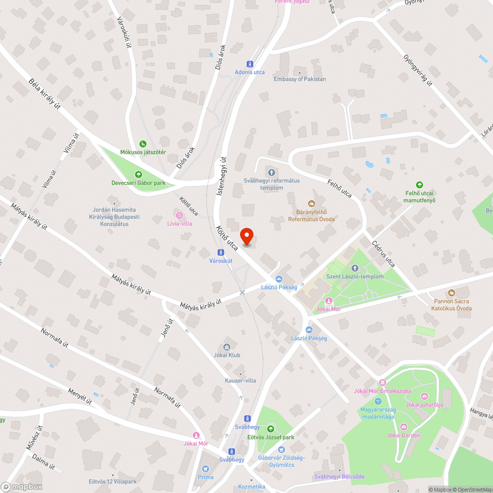 Buszmegálló állapota bejelentés helye