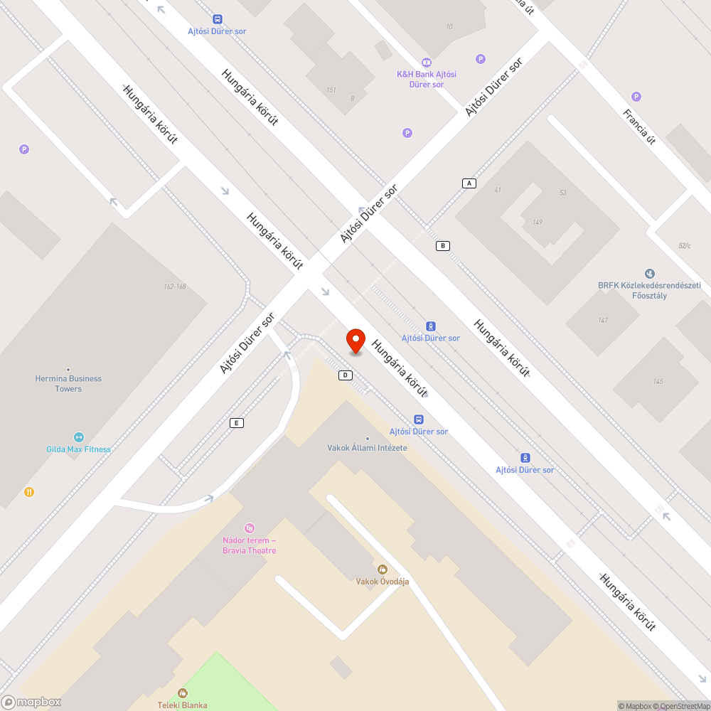 Törött lépcső bejelentés helye