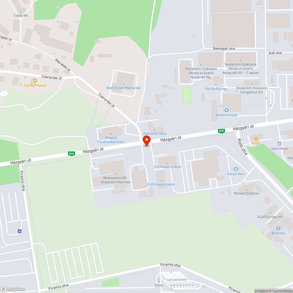 Kerékpárútra belógó növényzet bejelentés helye