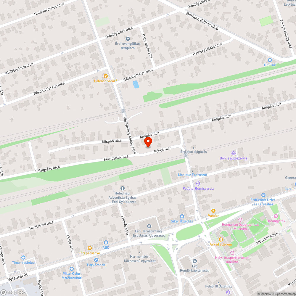 Szemét a MÁV területén bejelentés helye