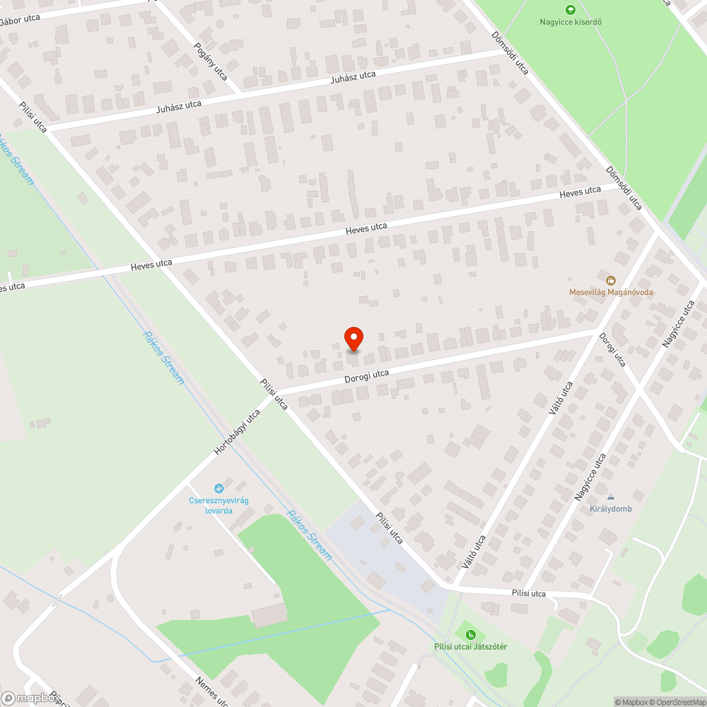 Hullámos, megemelkedett járda bejelentés helye