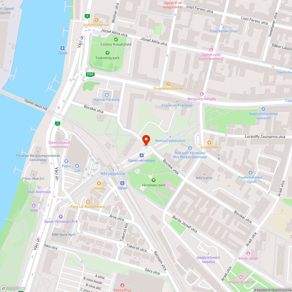 Hiányzó fa bejelentés helye