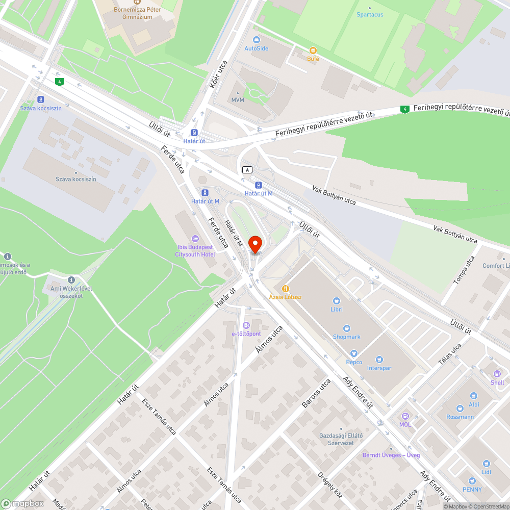 Használaton kívüli oszlop és kijelző. bejelentés helye