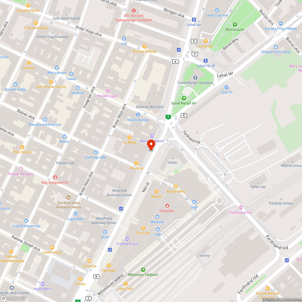 Metszés bejelentés helye