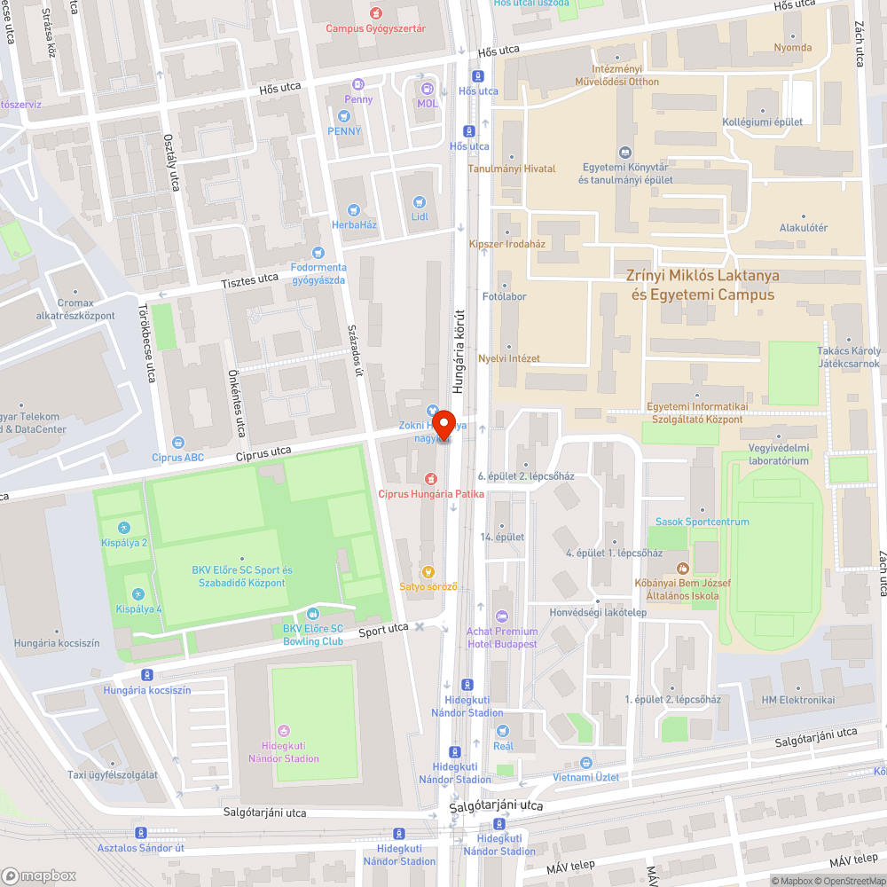 Szabálytalan járdán parkolás bejelentés helye