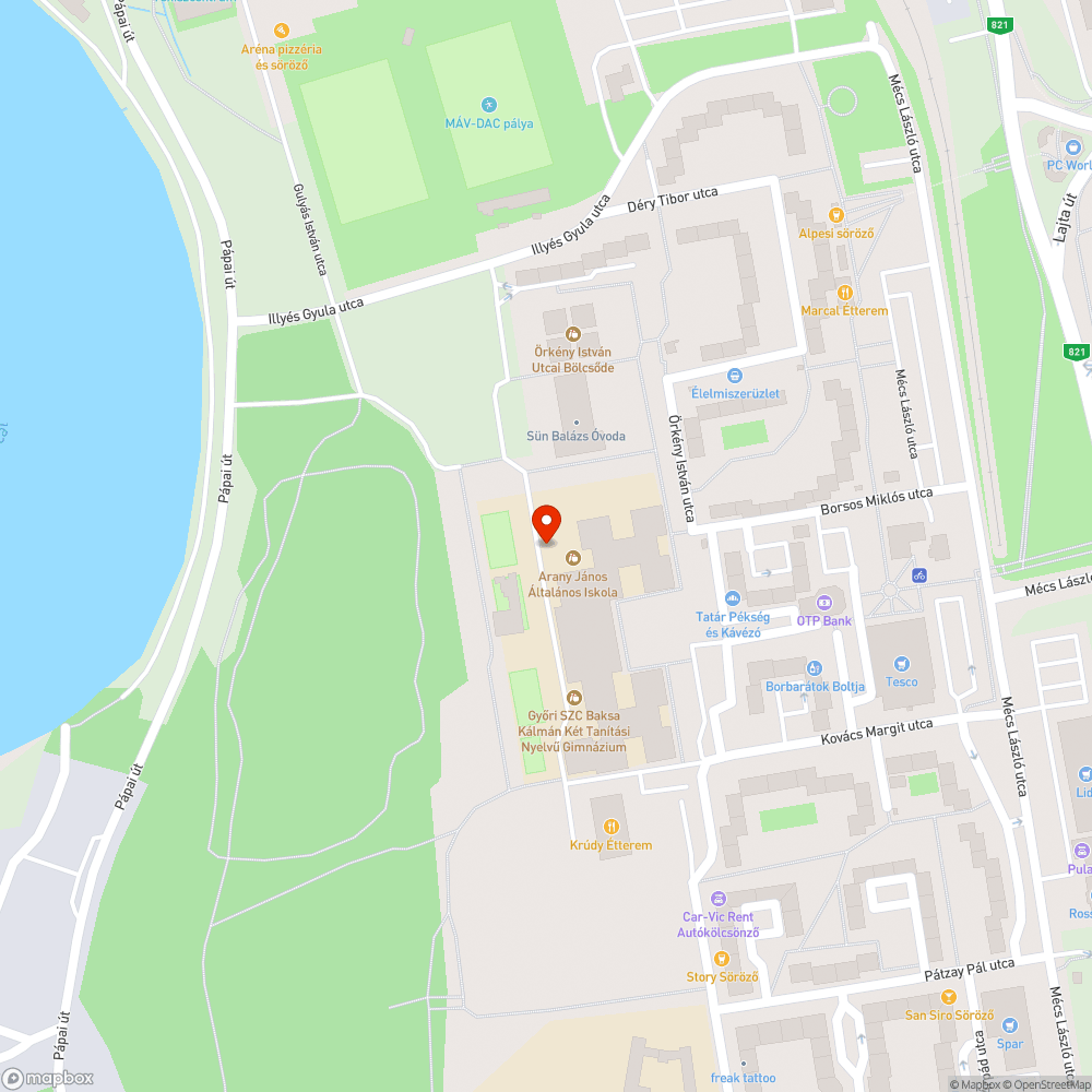 Balesetveszély bejelentés helye