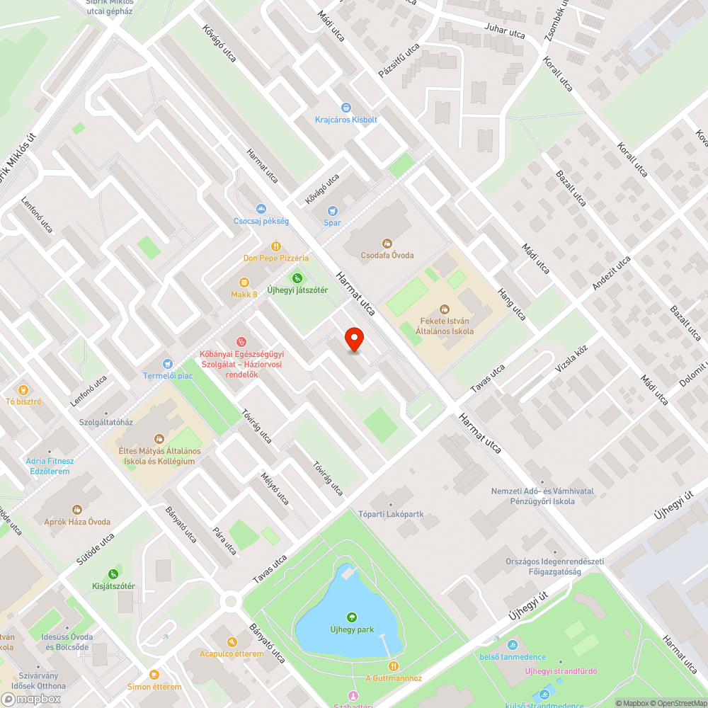 Töredezett és balesetveszélyes járda bejelentés helye