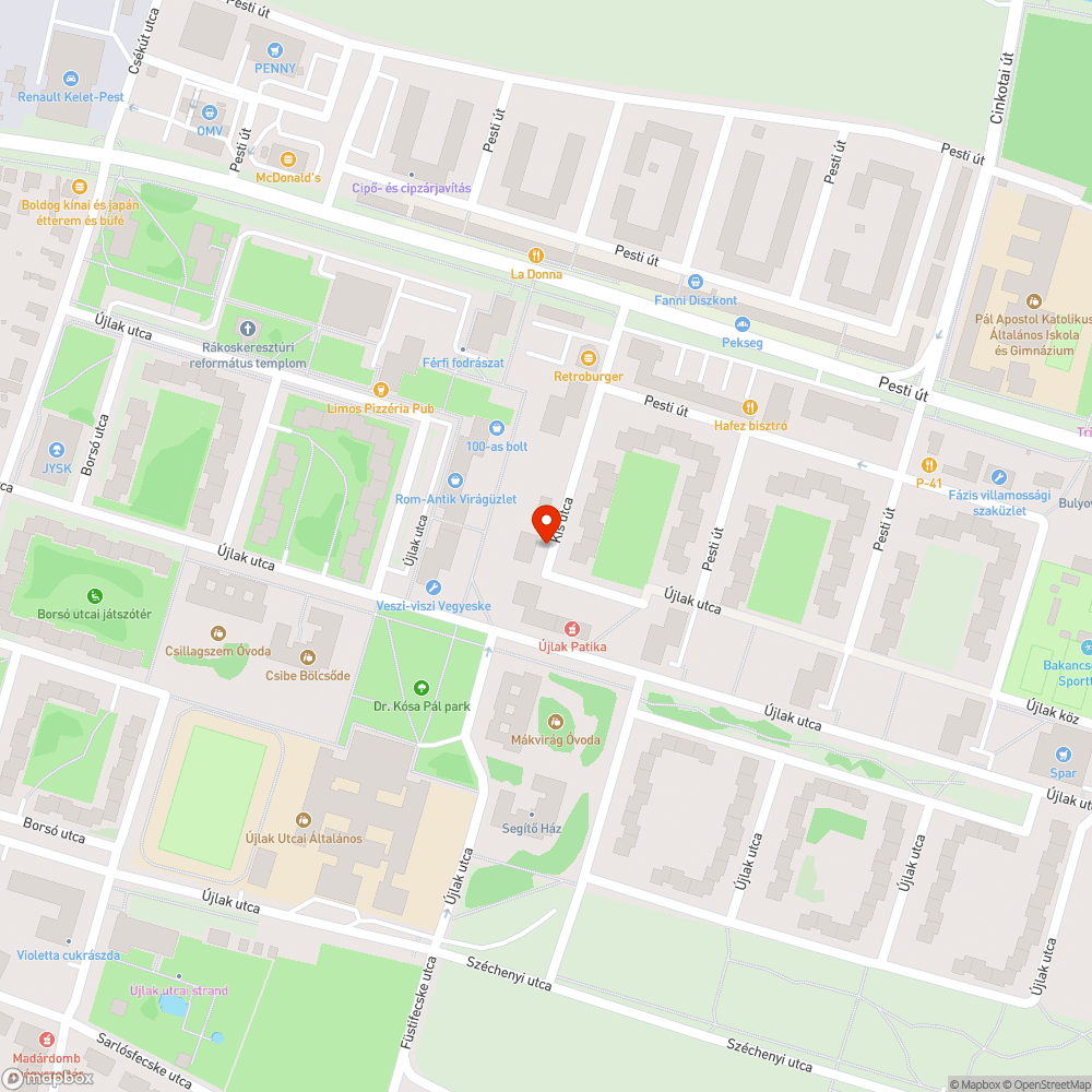 Balesetveszélyes komposztáló bejelentés helye