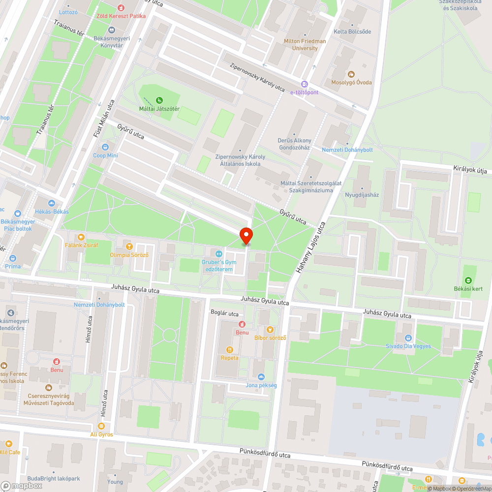 Problémás átjáró bejelentés helye