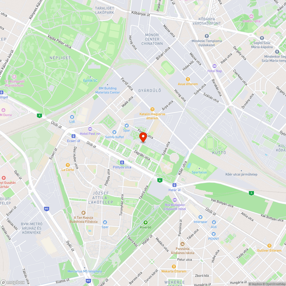 Ember magasságú gaz a járda mellett bejelentés helye