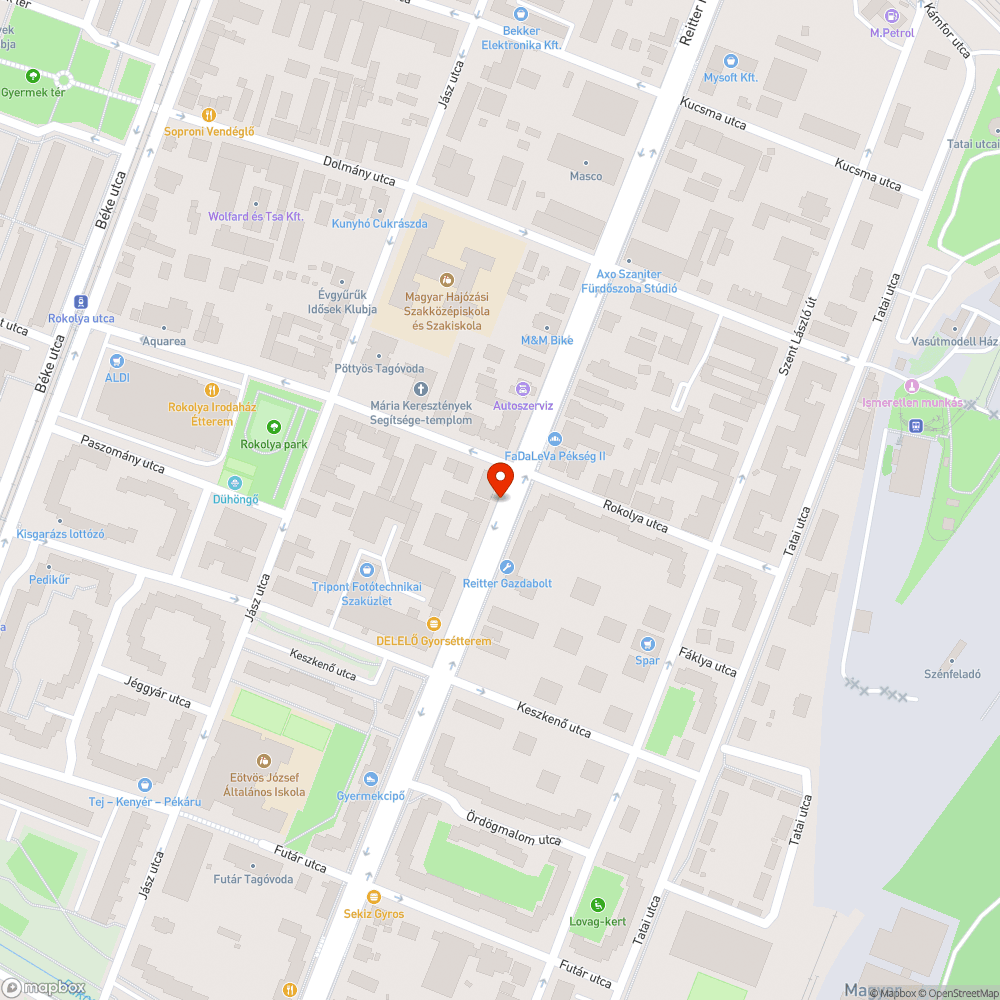 Reitter Ferenc úti zöldsáv magassága bejelentés helye