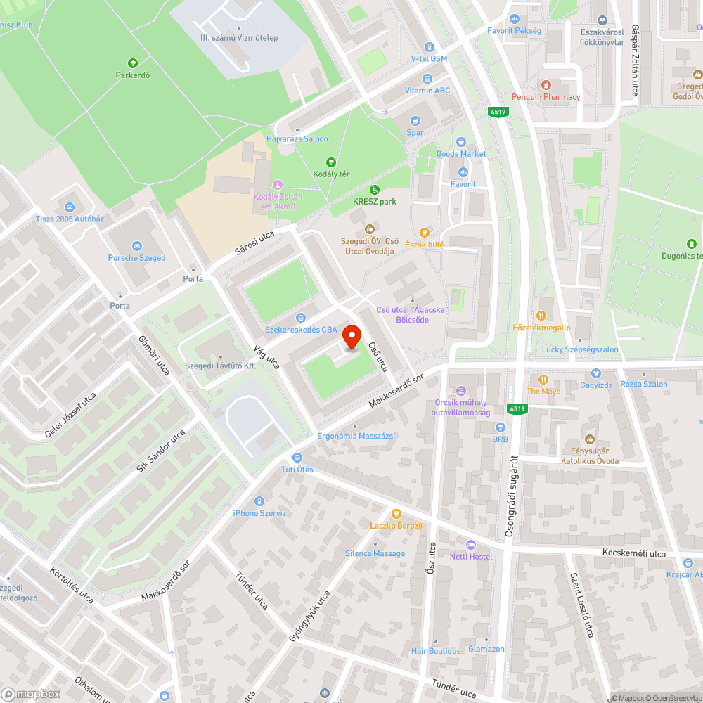 Elhagyott Ford bejelentés helye