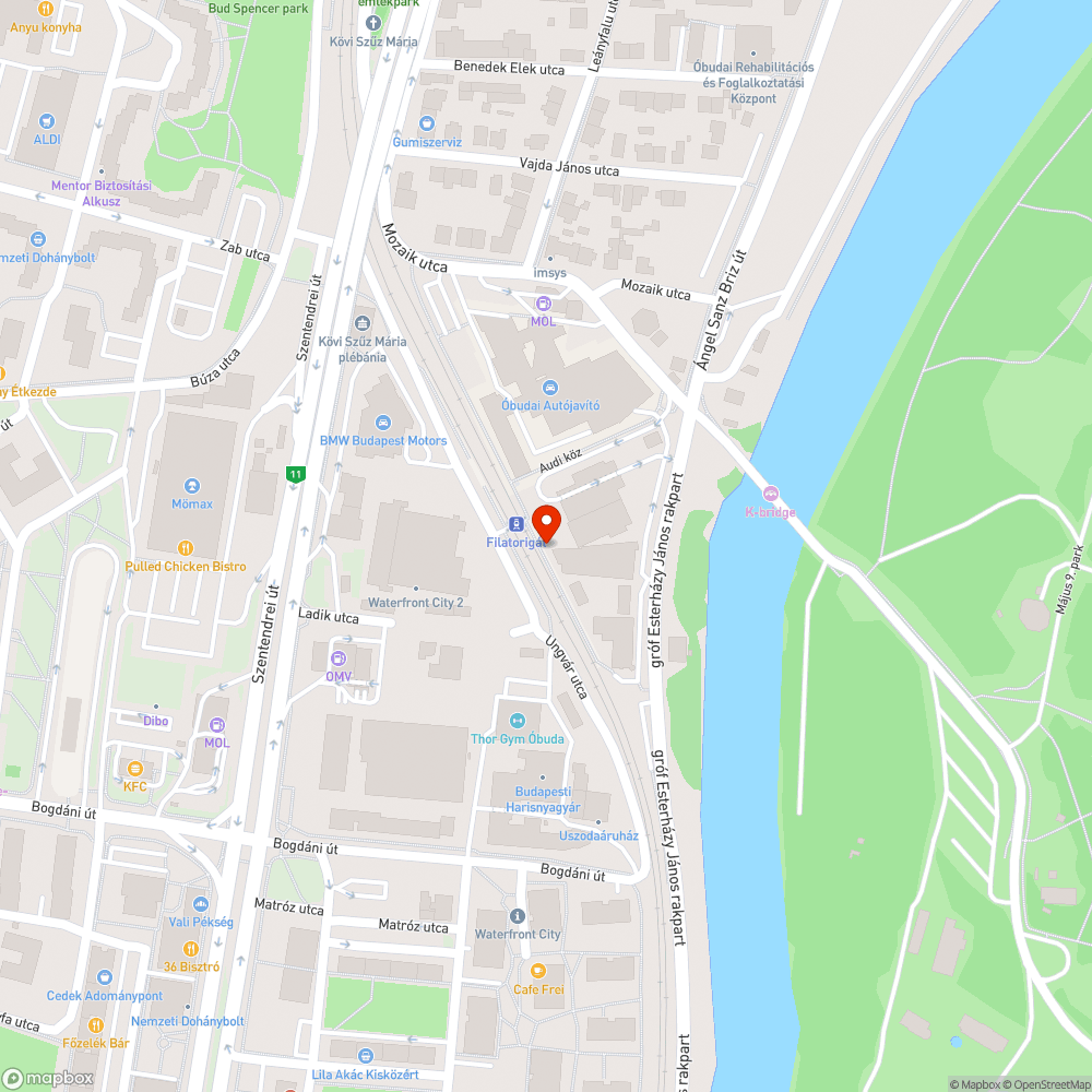 Rongált táblák és oszlop bejelentés helye