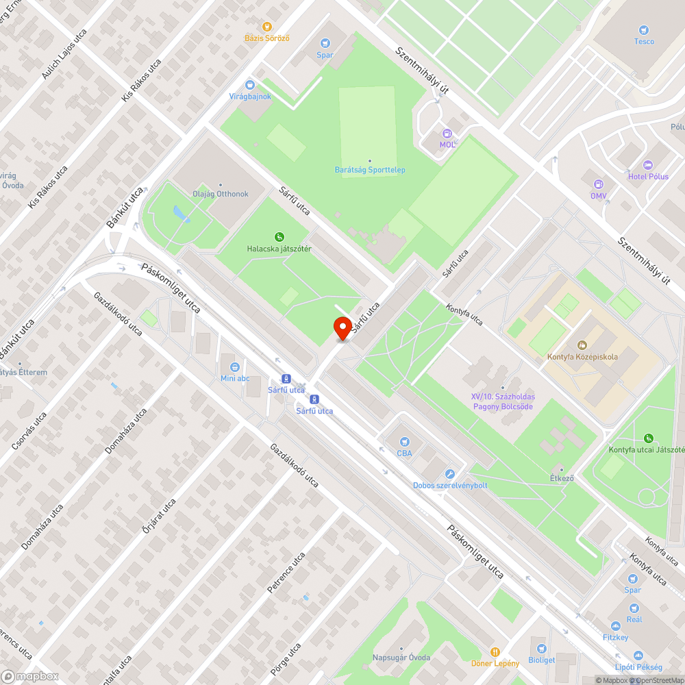 Lomok bejelentés helye