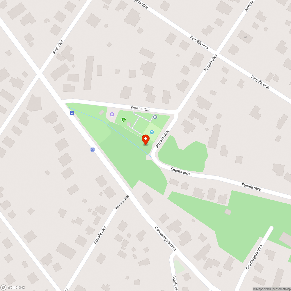 Szemét bejelentés helye