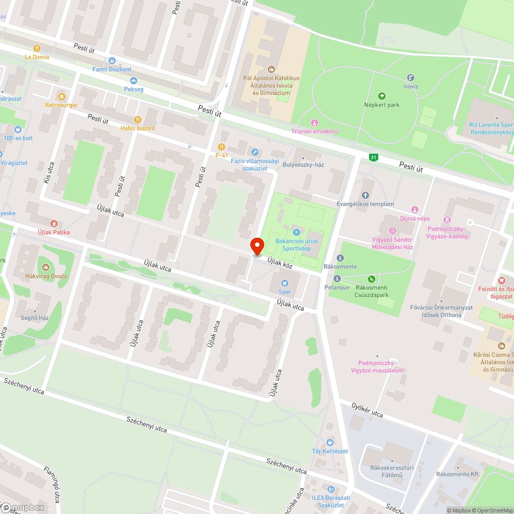 Zöld hulladék bejelentés helye