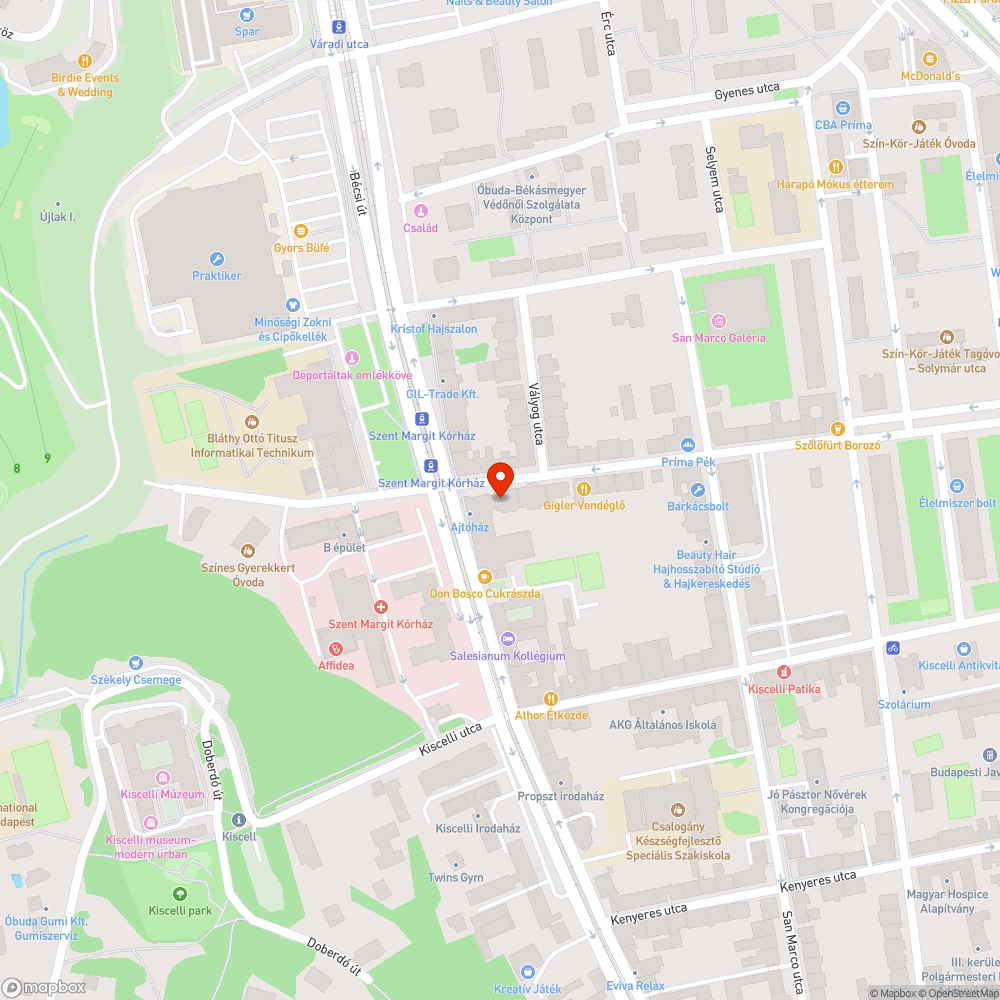 Használaton kívüli villanyoszlop bejelentés helye