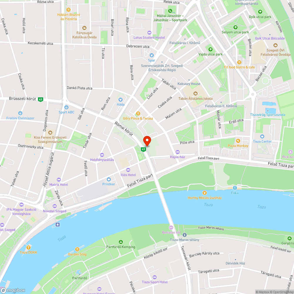 bicikliút festés hiánya bejelentés helye