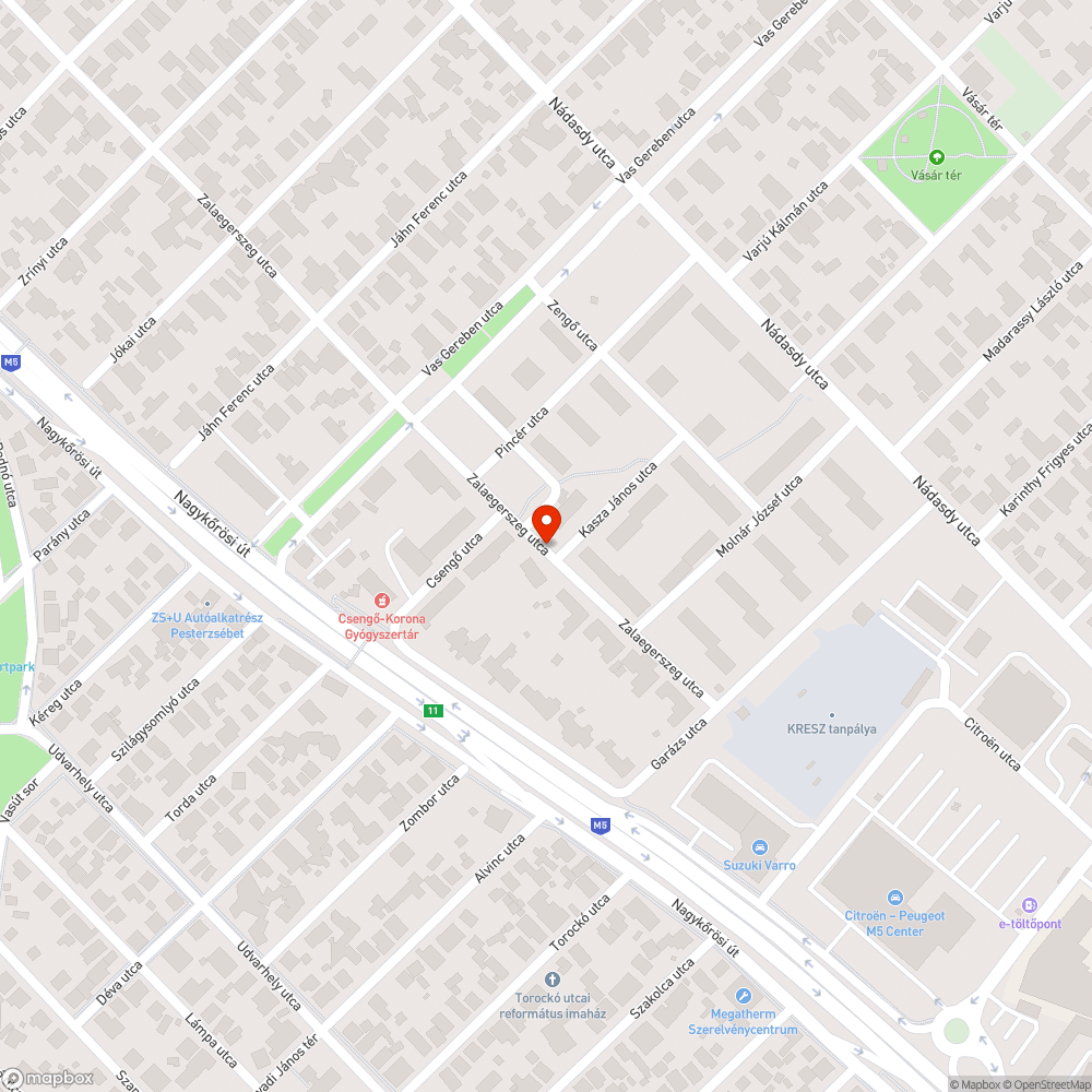 Illegálisan lerakott zöld és egyéb hulladék bejelentés helye