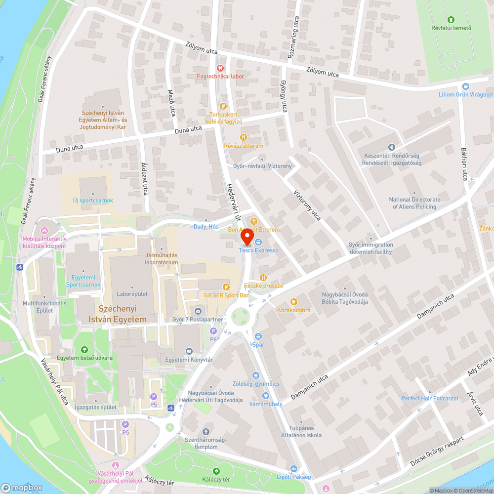 Szabálytalan parkolás a zebra előtt bejelentés helye