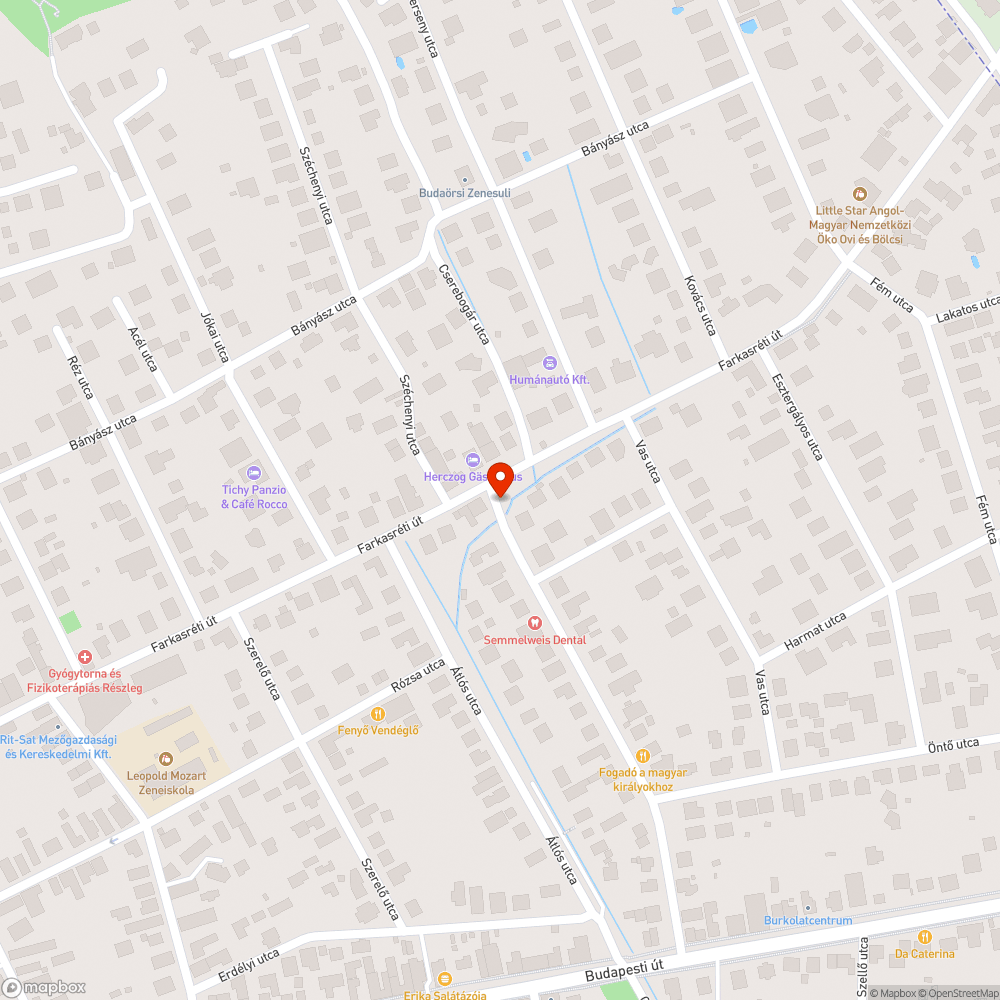 Szabálytalanul felfestett parkolóhely bejelentés helye