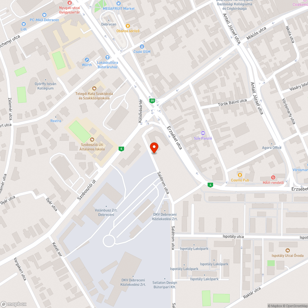 eldugult vízelnyelő bejelentés helye