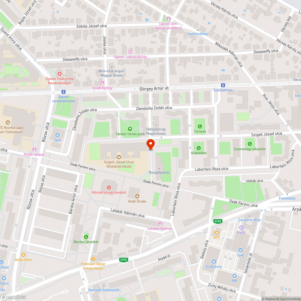 Kitört poller pótlása bejelentés helye