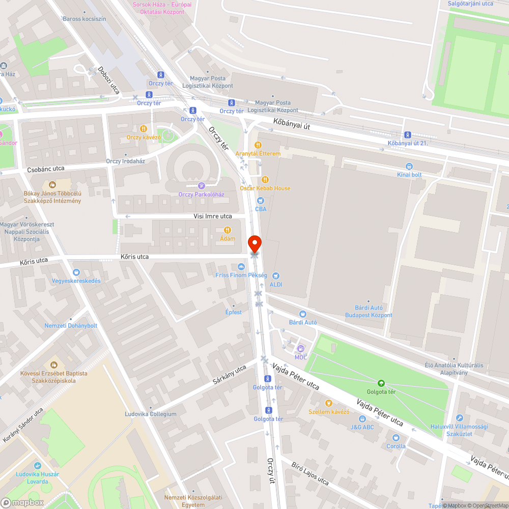 Hiányzó árnyékolók bejelentés helye