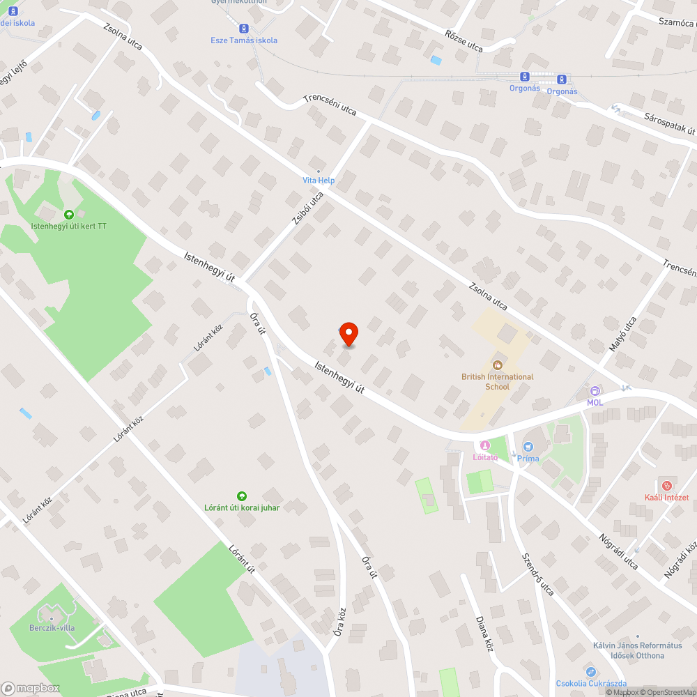 Megrongálódott, hangos csatornafedő bejelentés helye