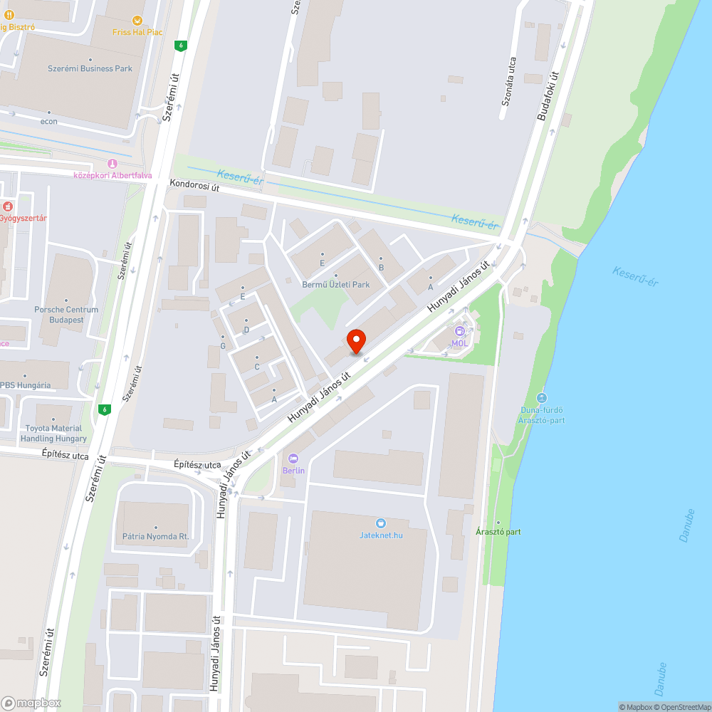 Rendezetlen járda bejelentés helye